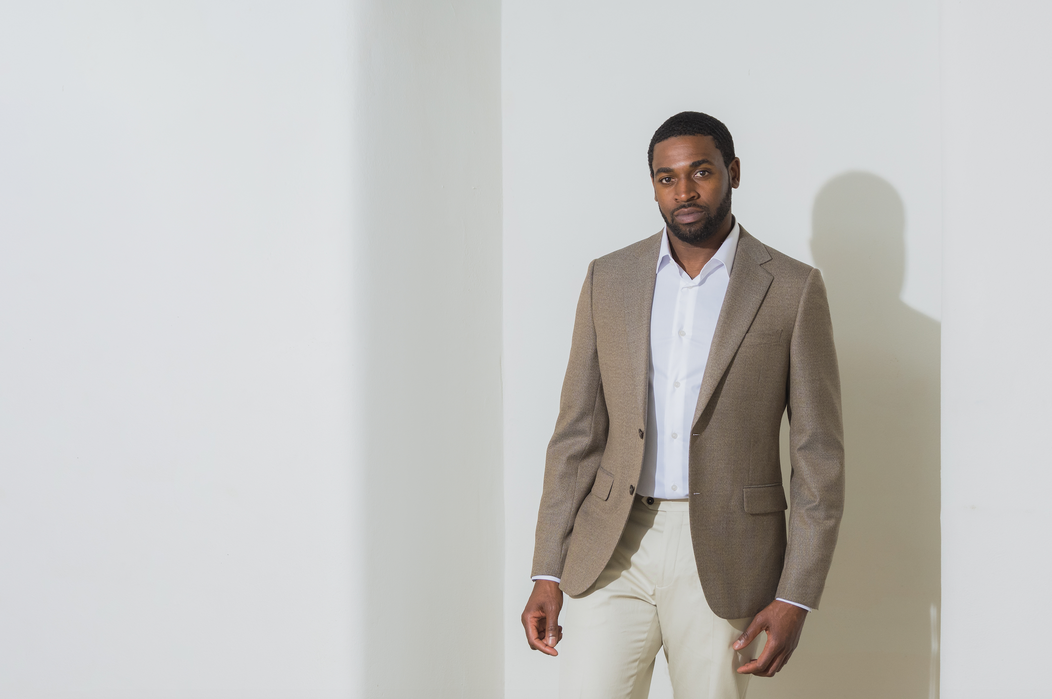 Light beige blazer mens deals