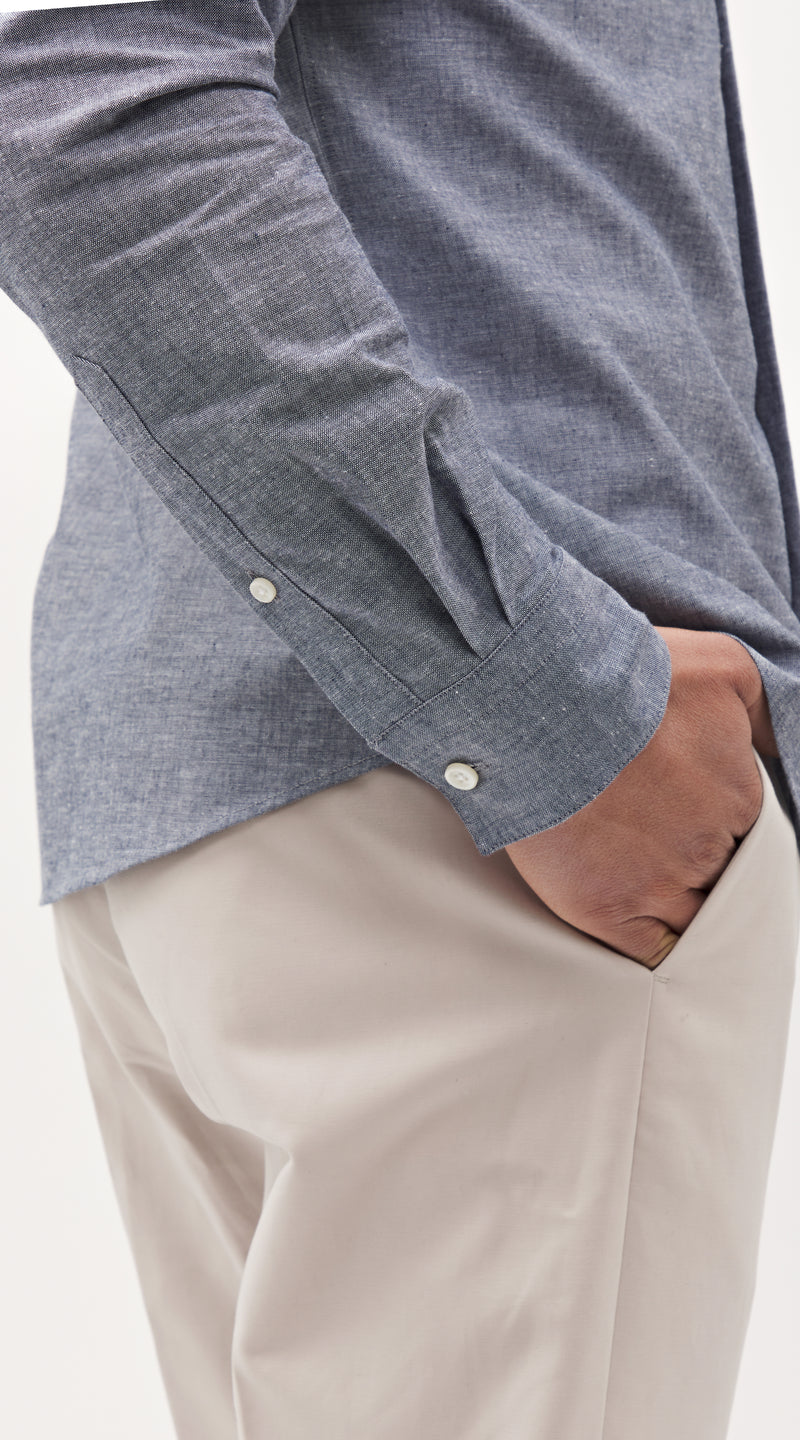 Somelos Ocean Linen Custom Shirt