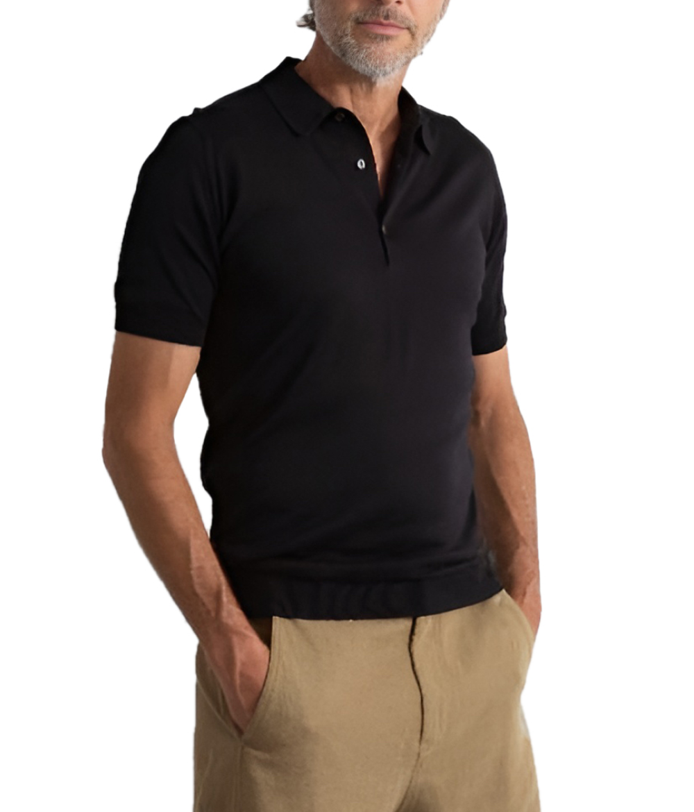 Adrian Black Polo Shirt