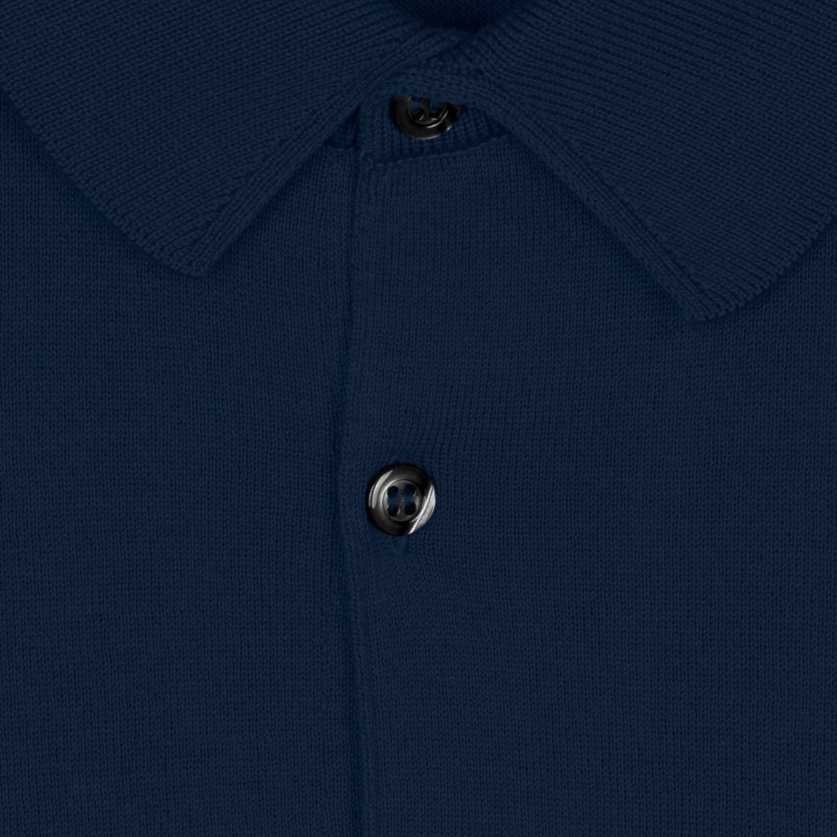 Adrian Indigo Polo Shirt