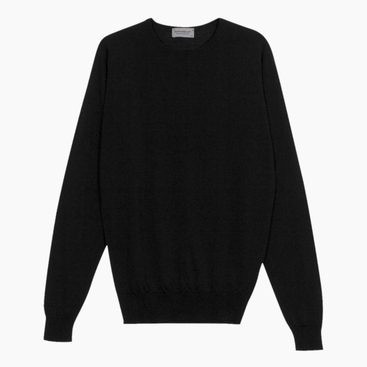 Lundy Black Crew Neck Jumper
