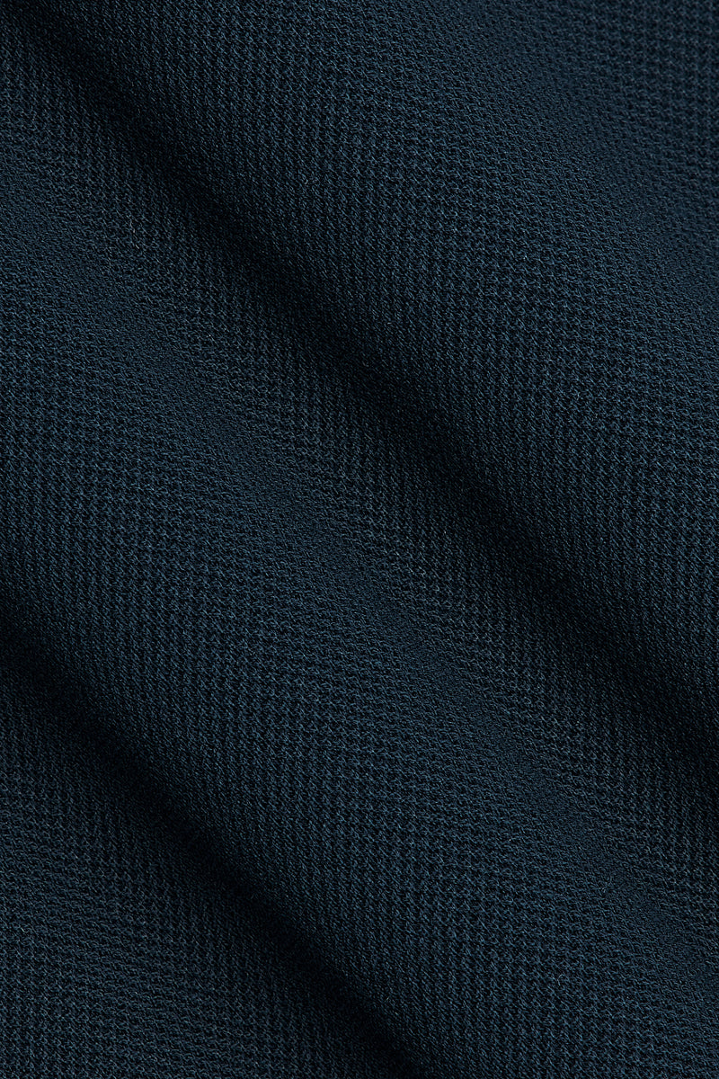 Navy Pique Custom Shirt