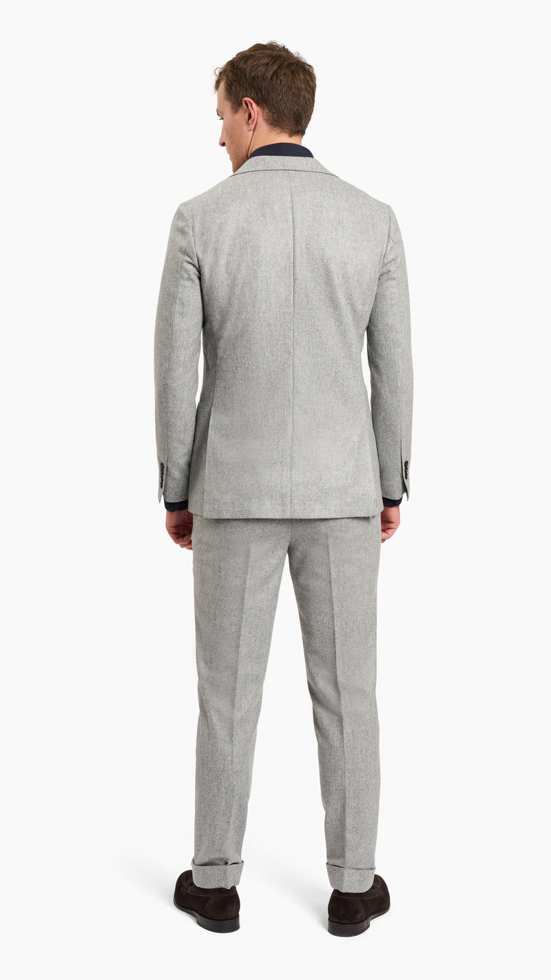 Holland & Sherry Grey Flannel Trouser
