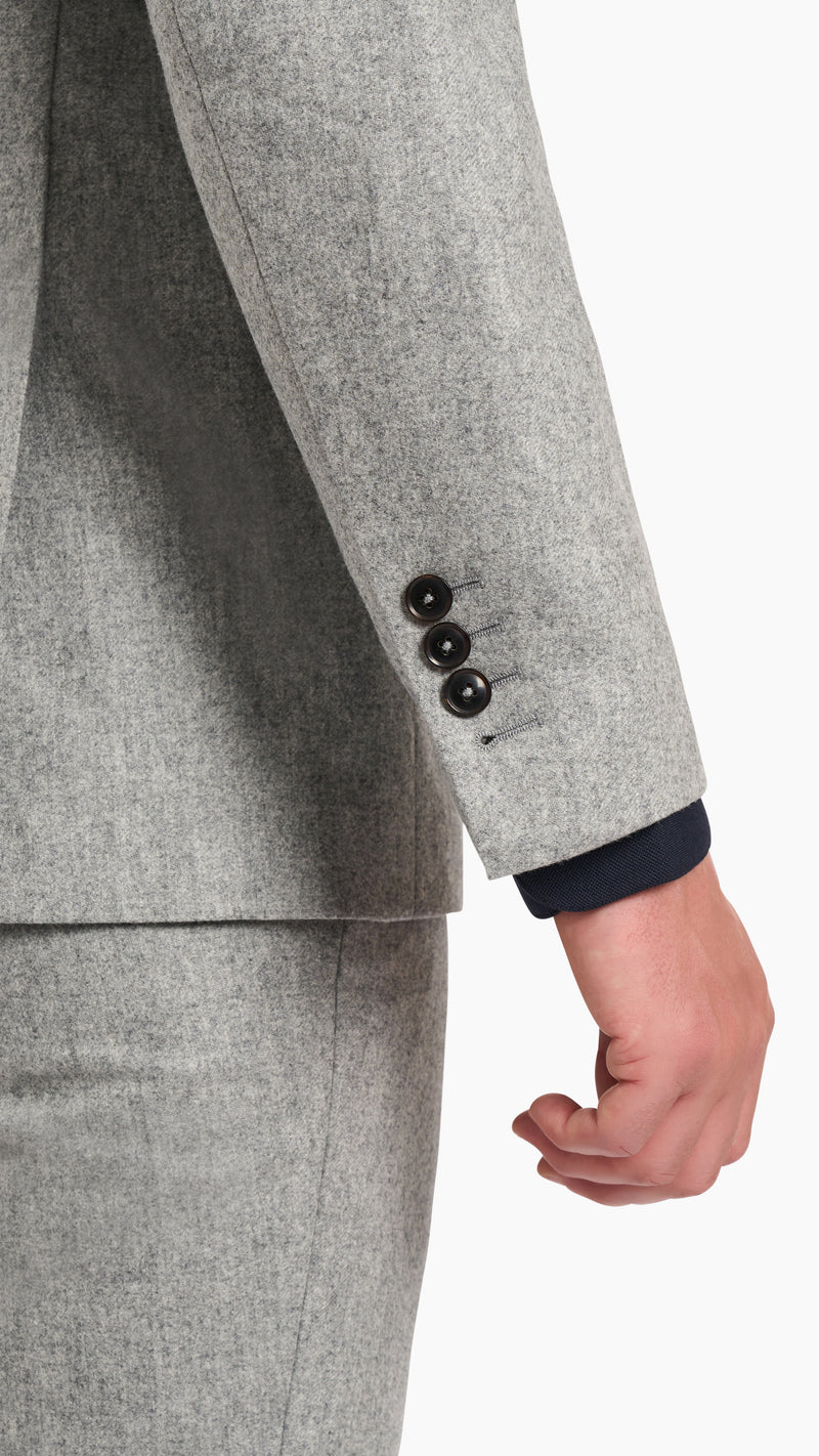 Holland & Sherry Grey Flannel Trouser