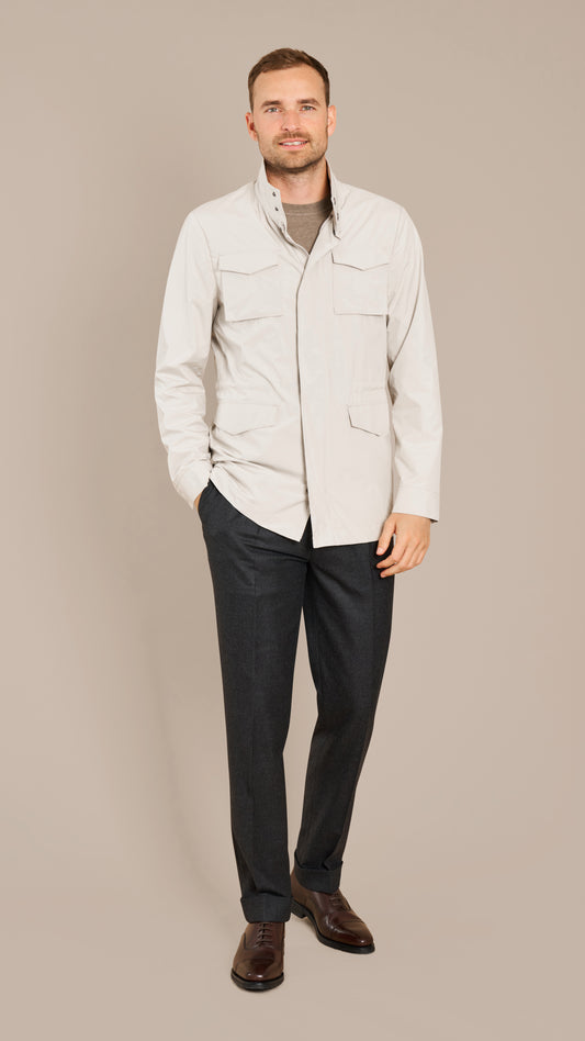 Ivory Lightweight Field Jacket