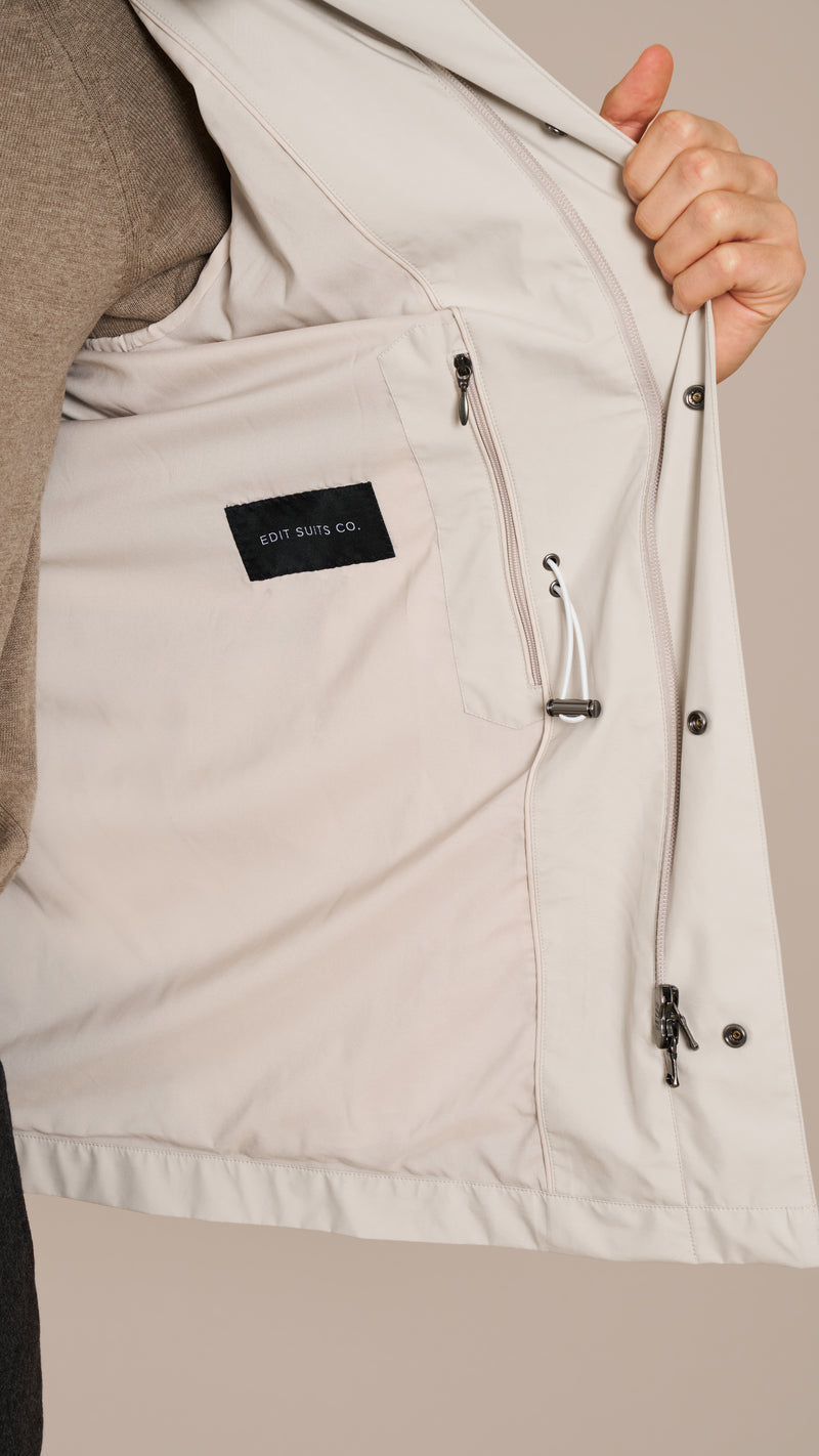 Ivory Lightweight Field Jacket