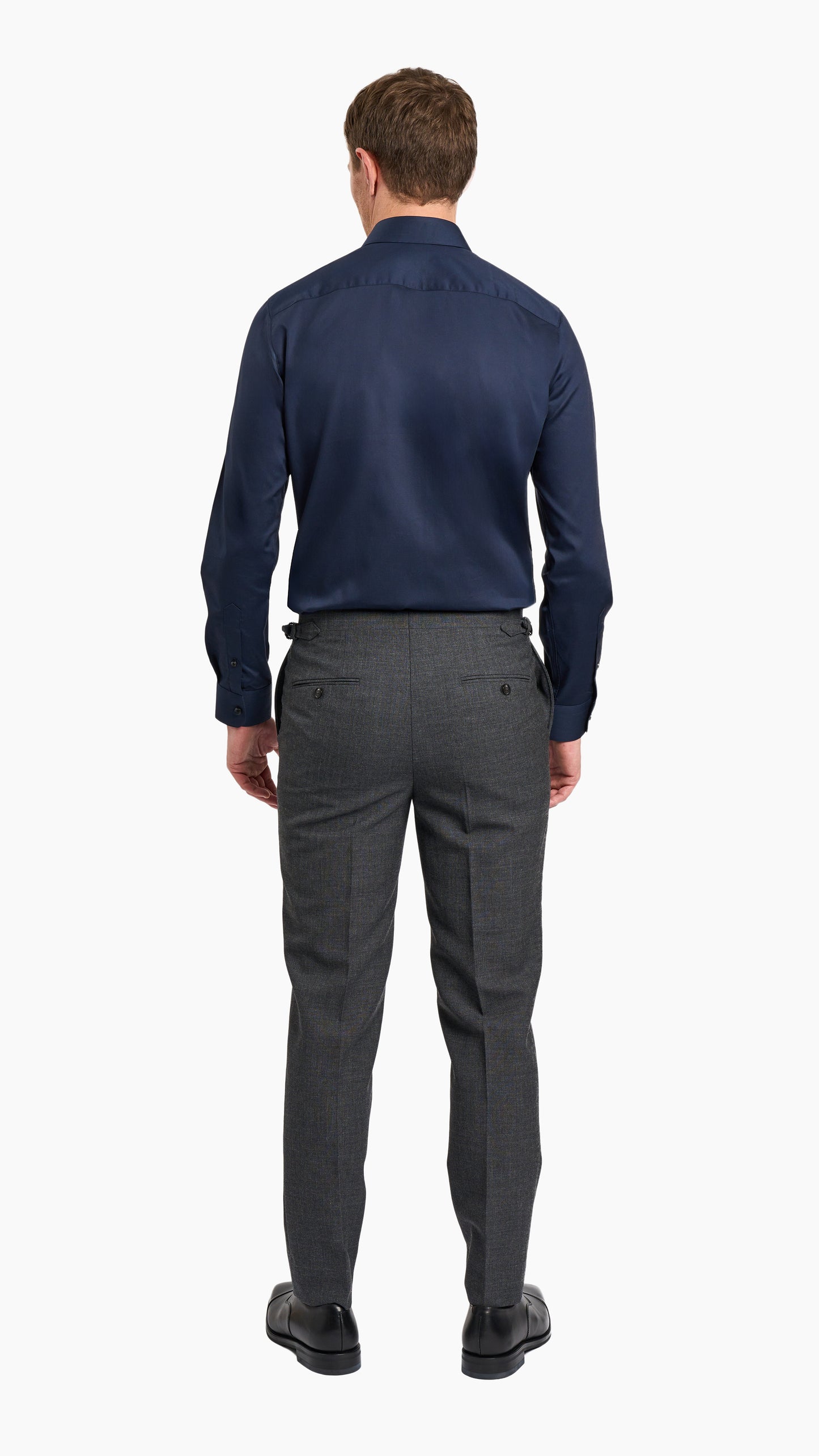 Navy Plain Custom Shirt - Shirt