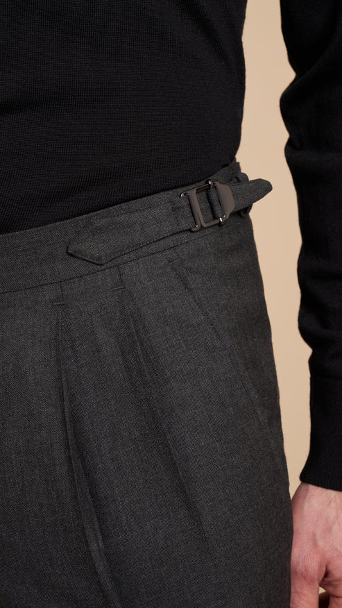 Charcoal Hardy Amies Trousers