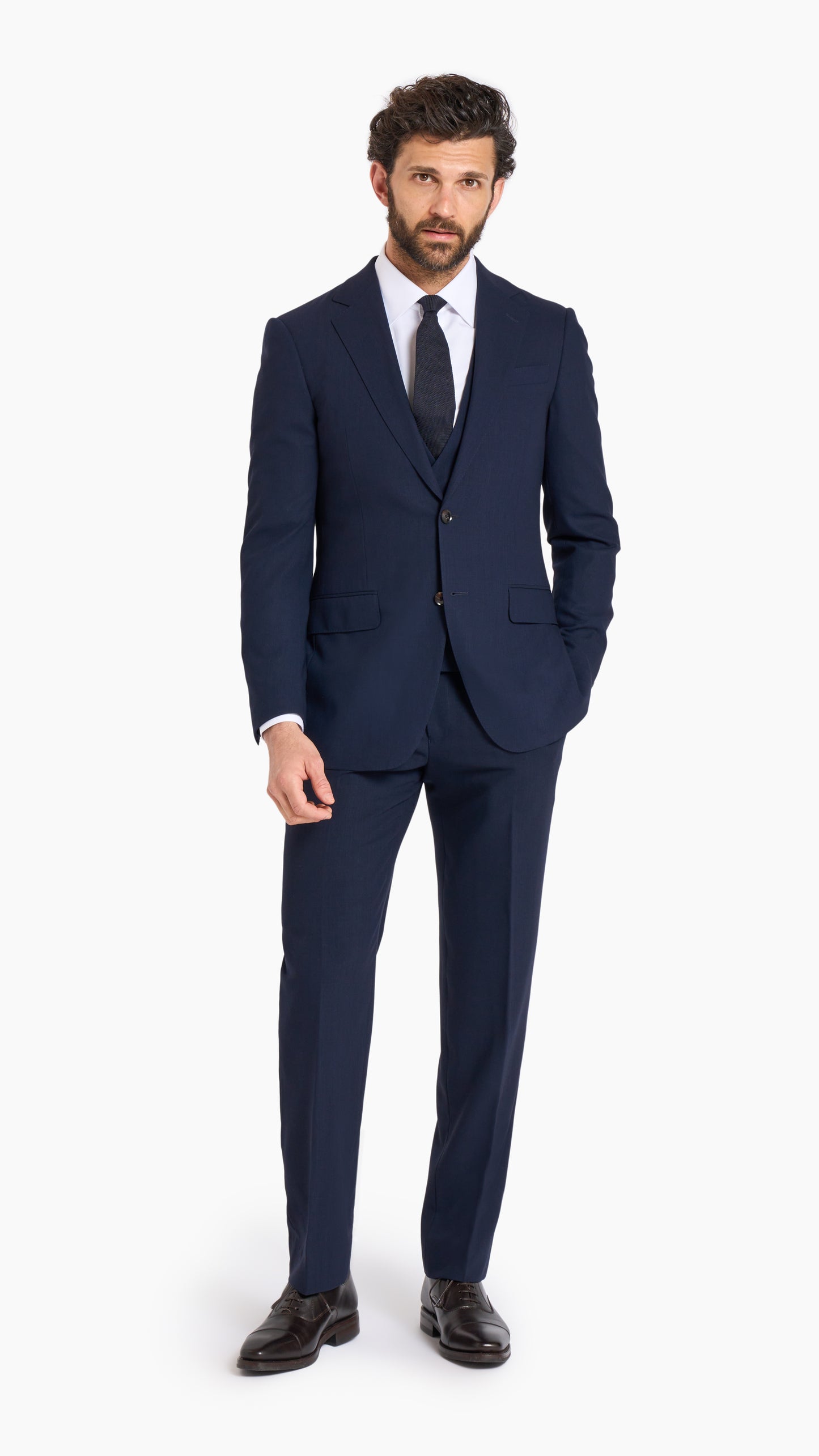 Drago Navy Custom Suit