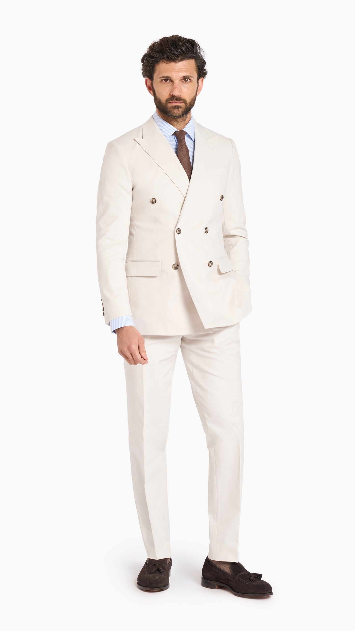 Loro Piana White Custom Jacket