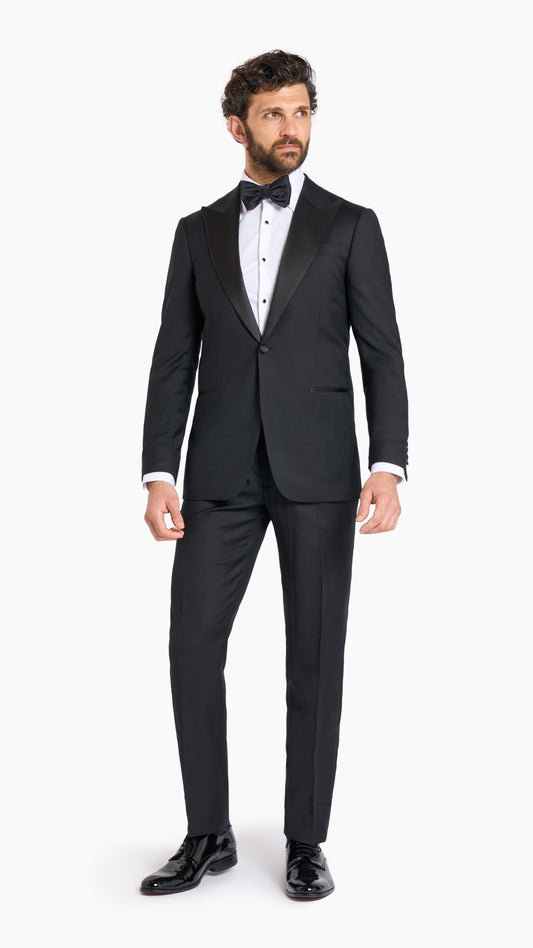 ES Essentials Black Custom Tuxedo Jacket