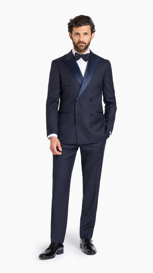 ES Essentials Midnight Blue Custom Tuxedo Suit