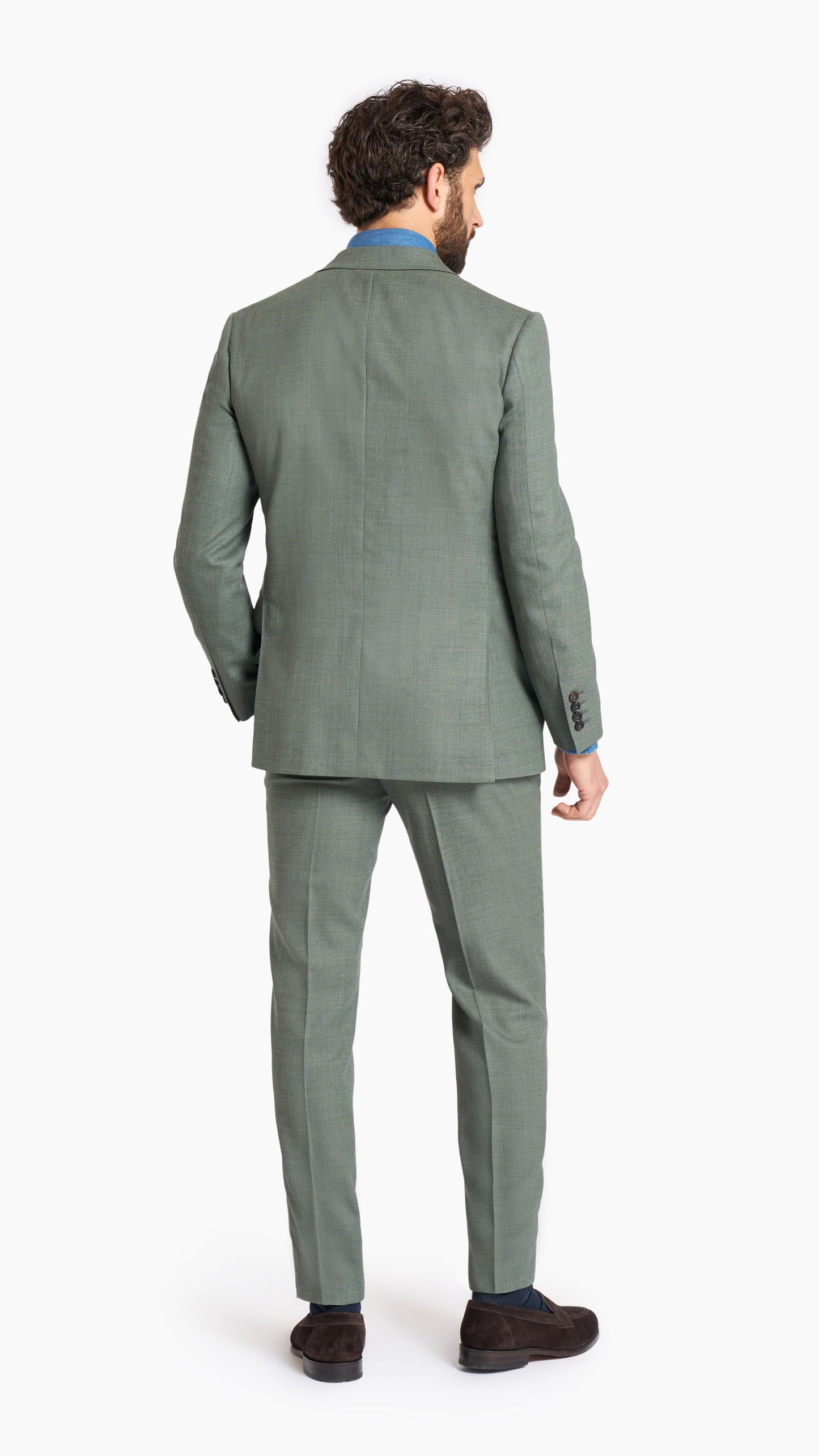 Loro Piana Sage Green Custom Jacket