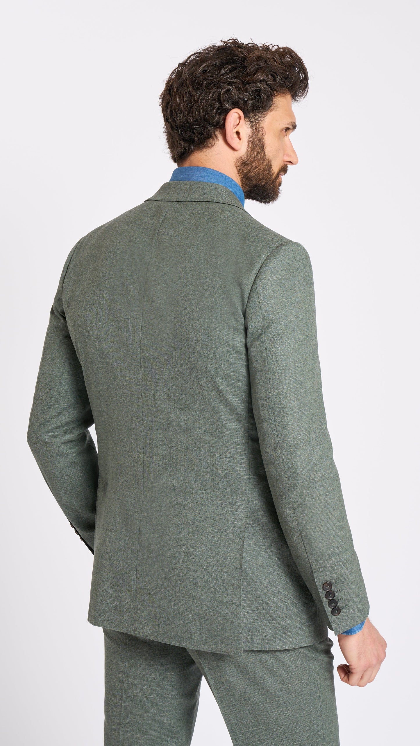 Loro Piana Sage Green Custom Jacket