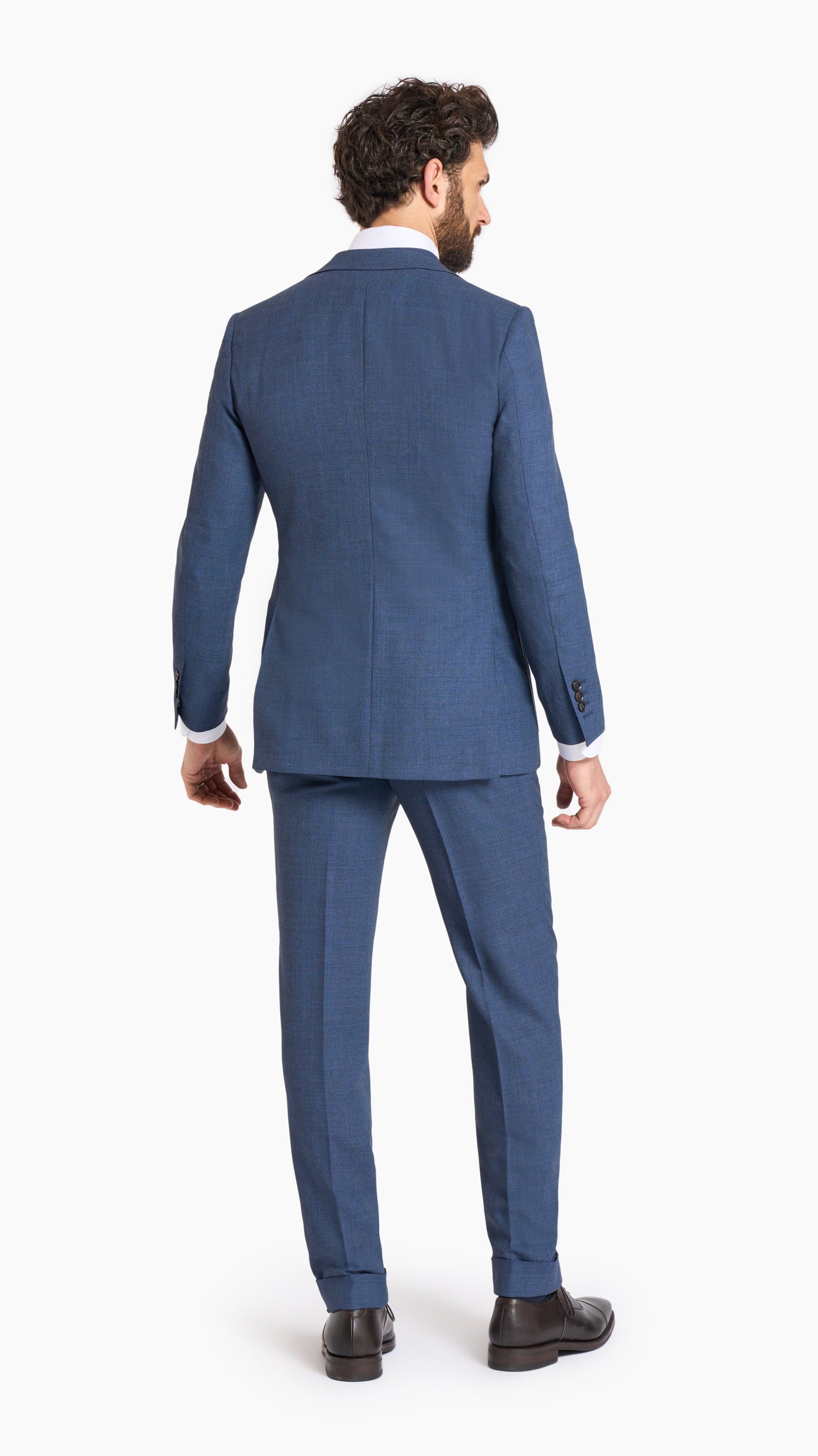 Loro Piana Light Blue Custom Suit