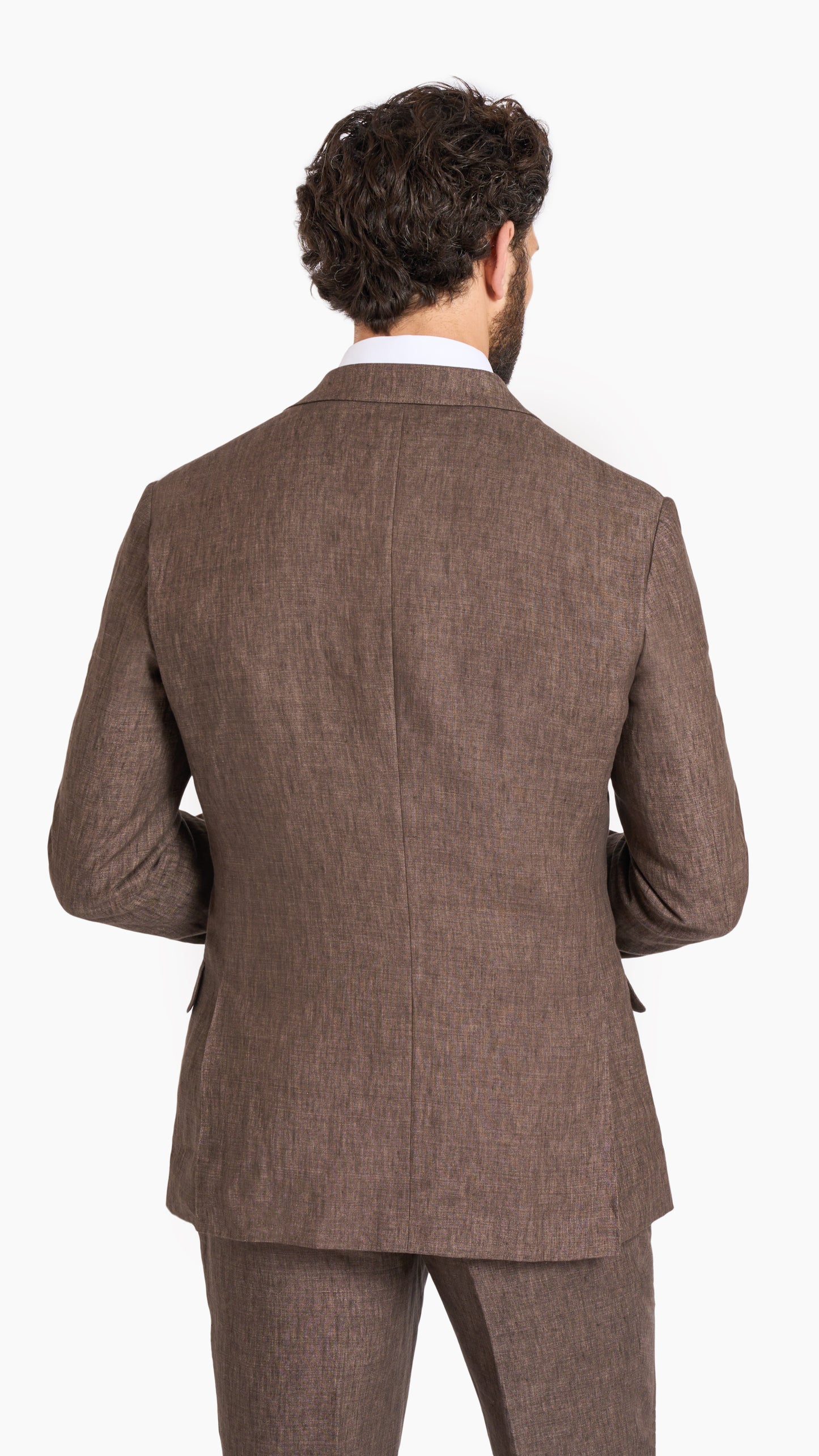 Scabal Brown Custom Suit