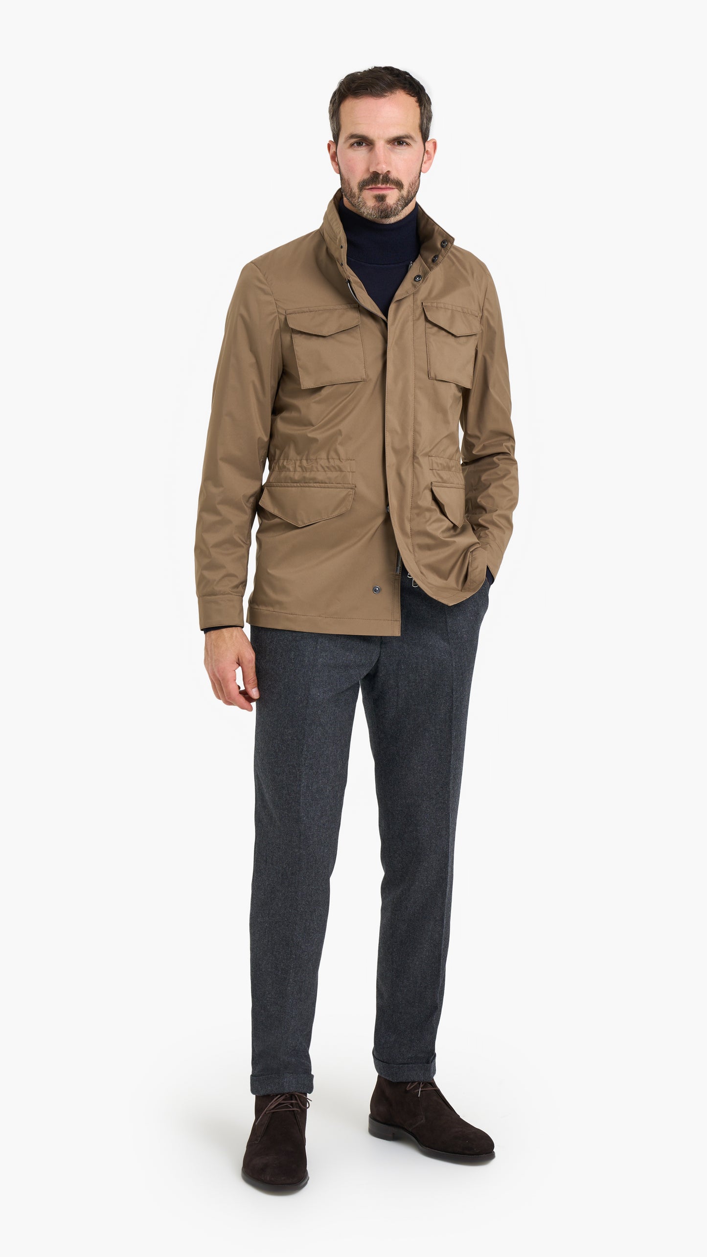 Brown Lightweight Field Jacket