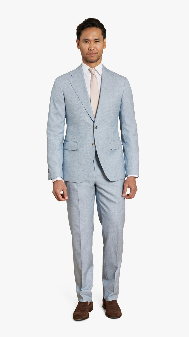 Scabal Light Blue Custom Jacket