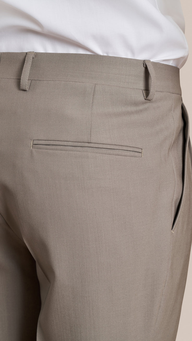 Huddersfield Fawn High Twist Wool Custom Suit