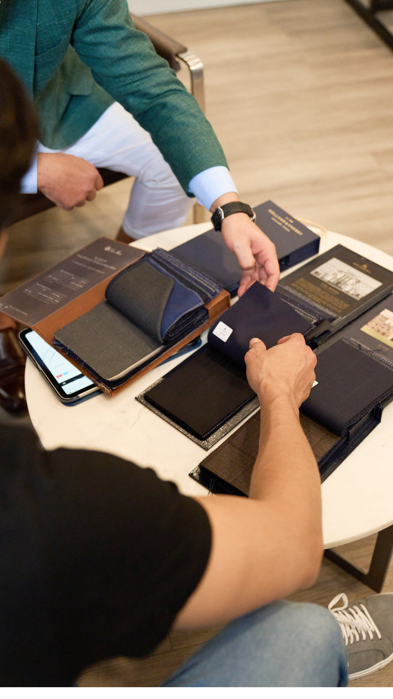 Tuxedo Tailoring Experience - Premium Fabrics