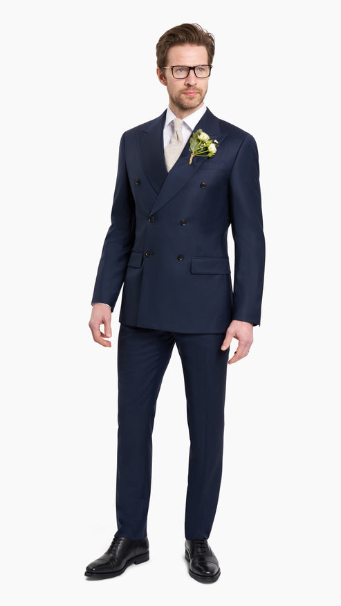 Loro Piana Australis Azul Blue Suit - Suit