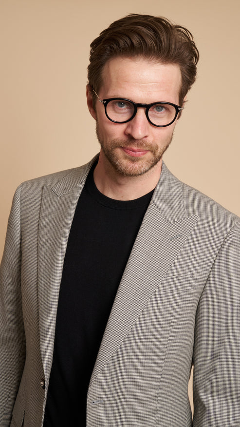 Grey Puppytooth Hardy Amies Blazer