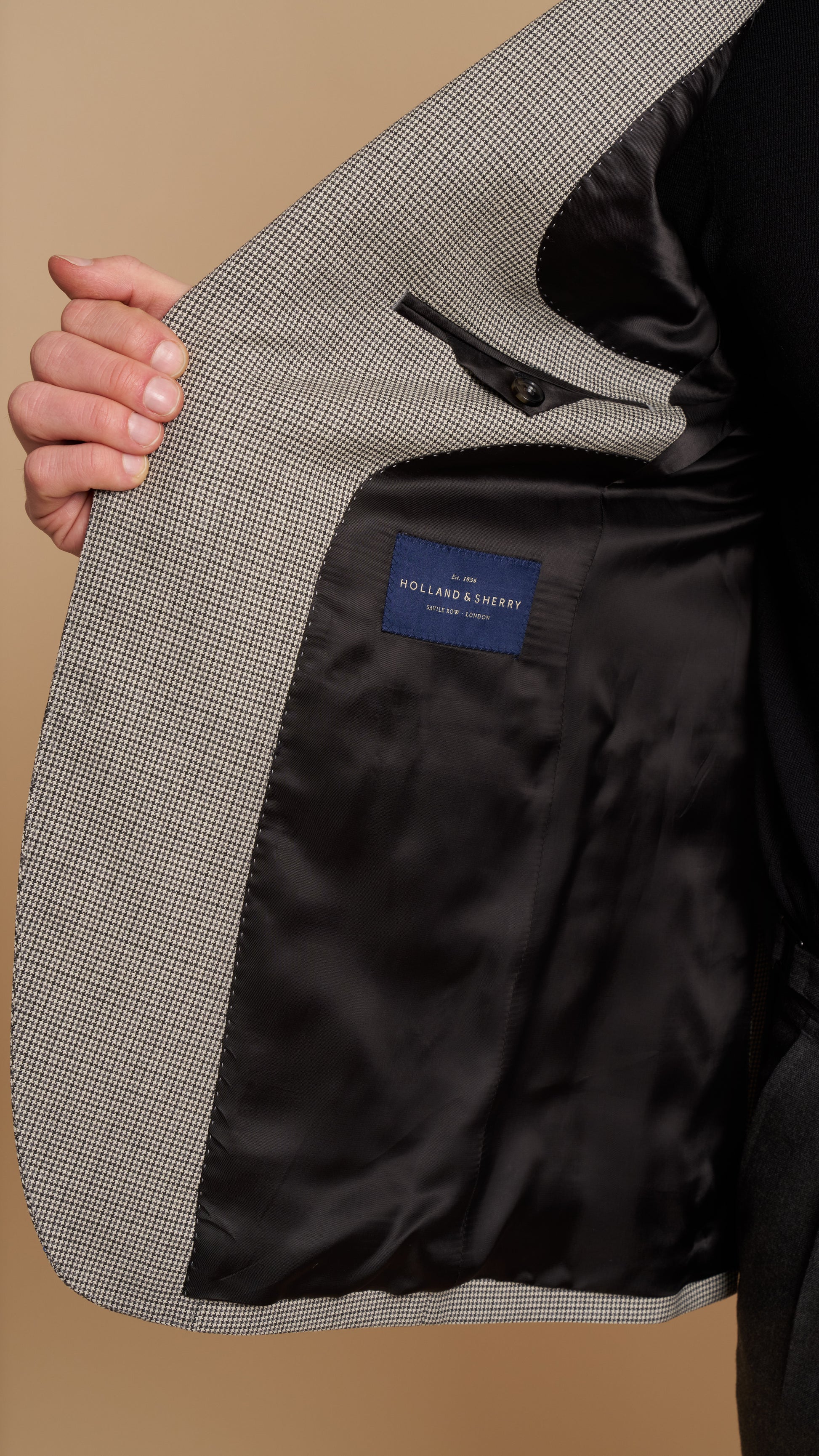 Grey Puppytooth Hardy Amies Blazer