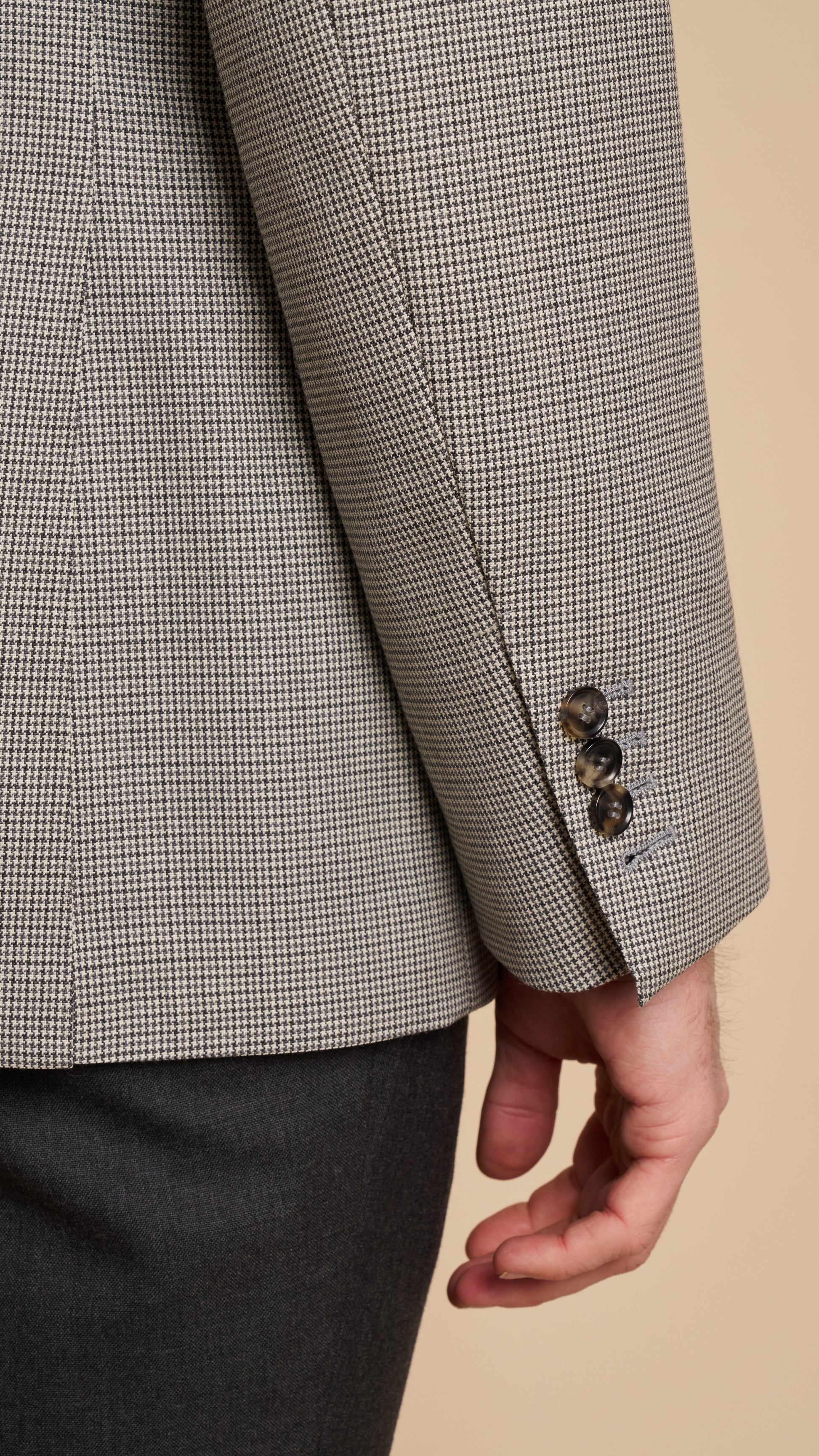 Grey Puppytooth Hardy Amies Blazer