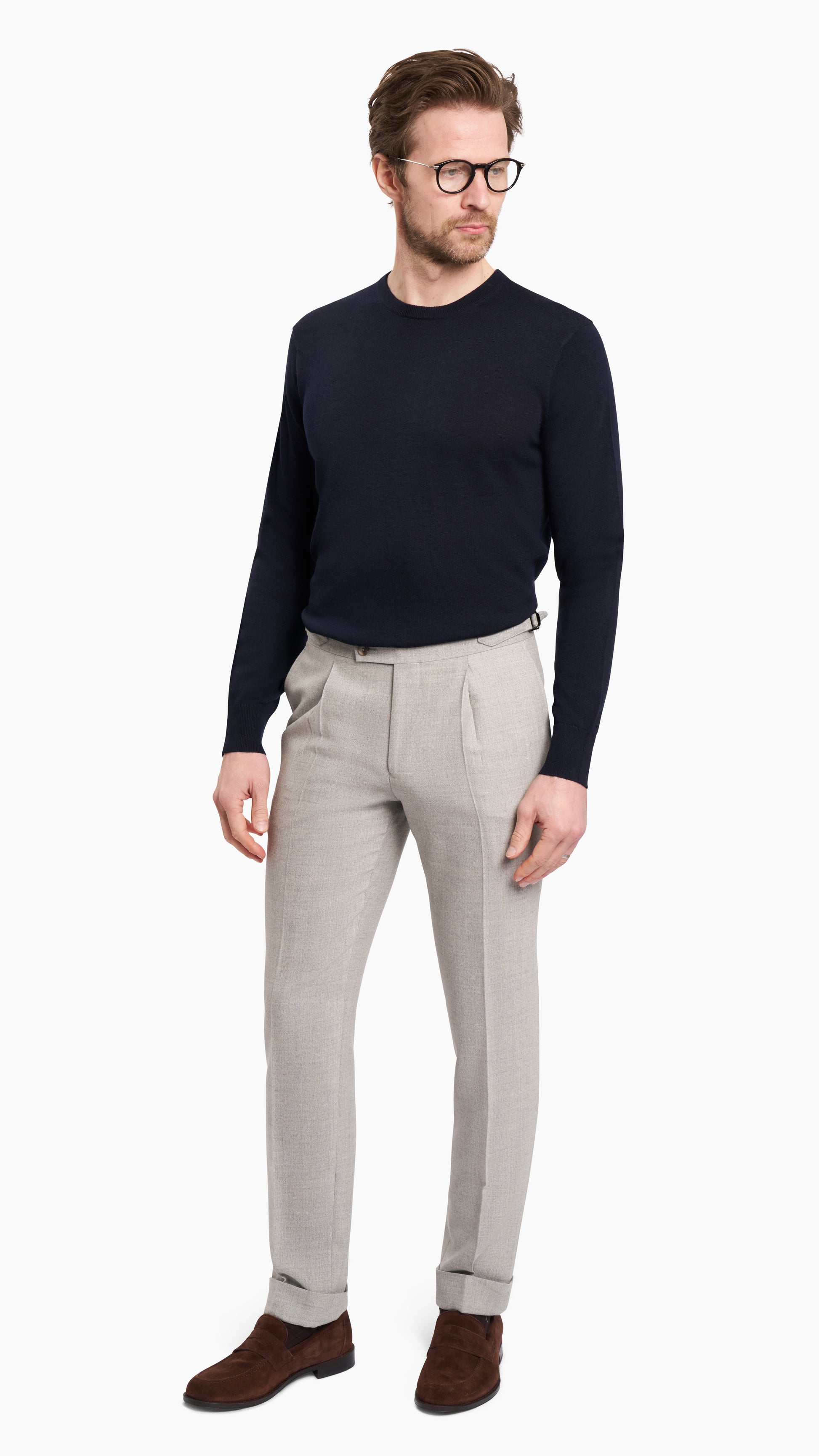 Holland & Sherry Light Grey Airesco Suit