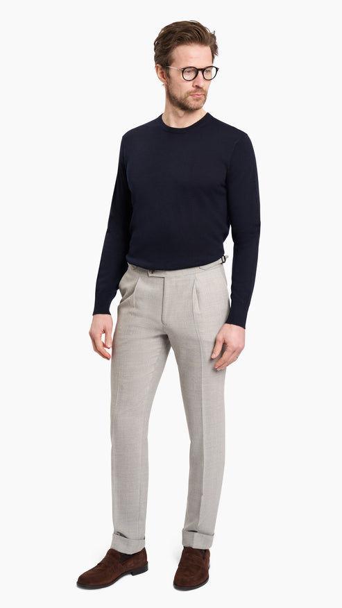 Holland & Sherry Light Grey Airesco Suit