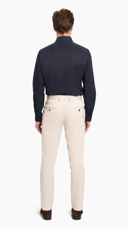 Holland & Sherry Cream Chino - Suit