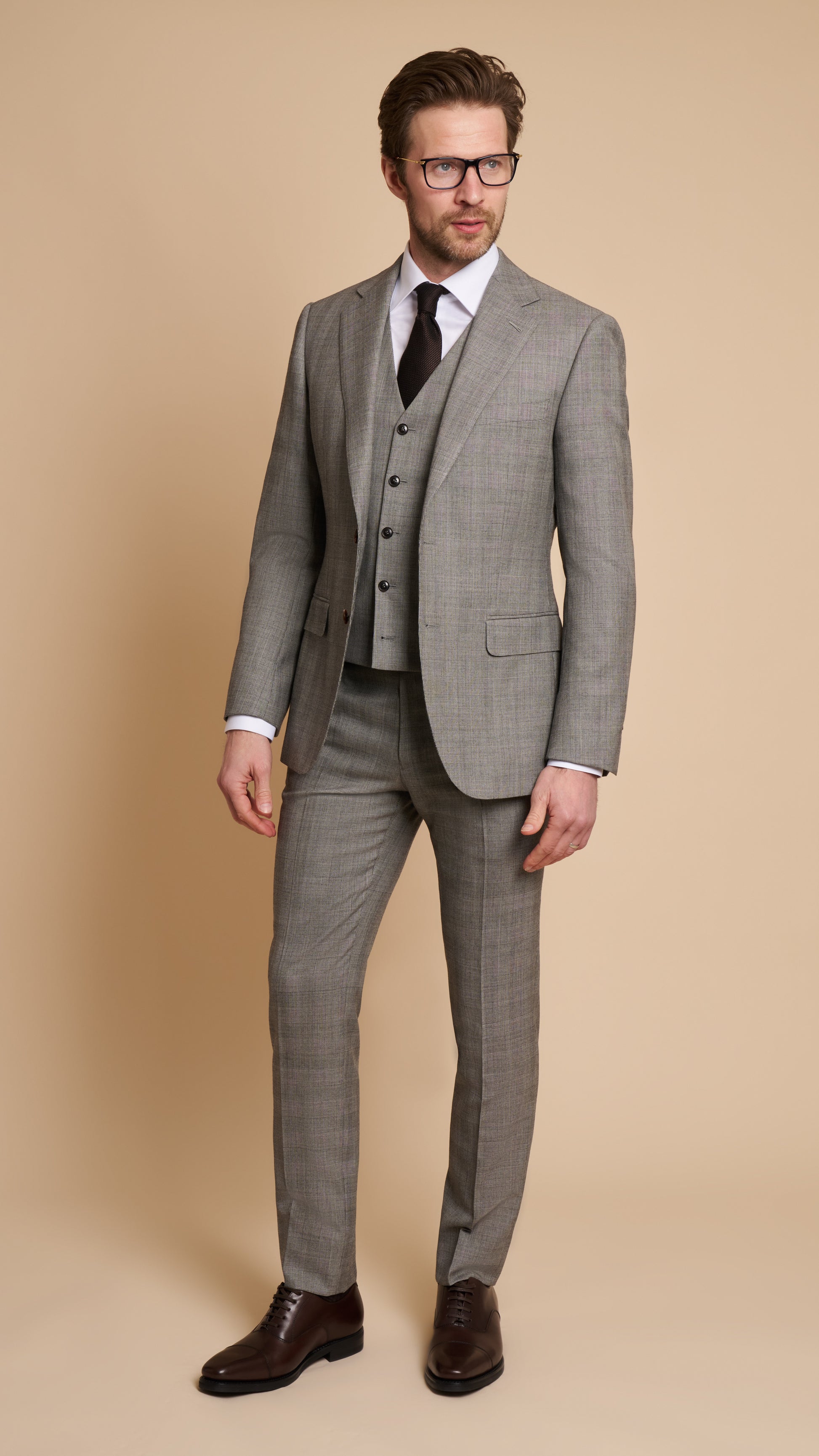 Light Grey Prince of Wales Hardy Amies Jacket