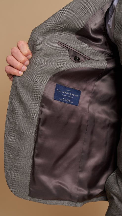 Light Grey Prince of Wales Hardy Amies Jacket