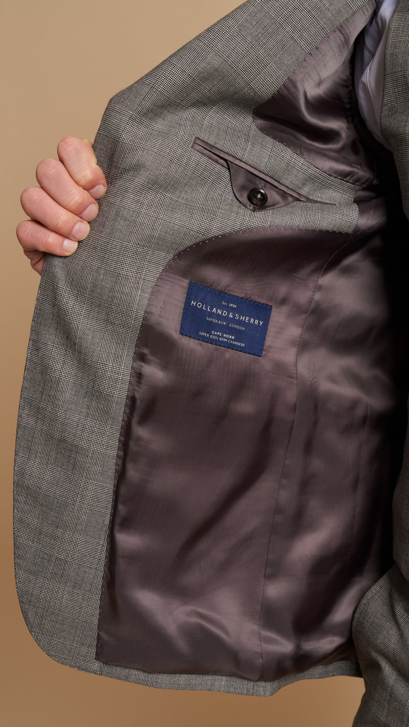 Light Grey Prince of Wales Hardy Amies Jacket