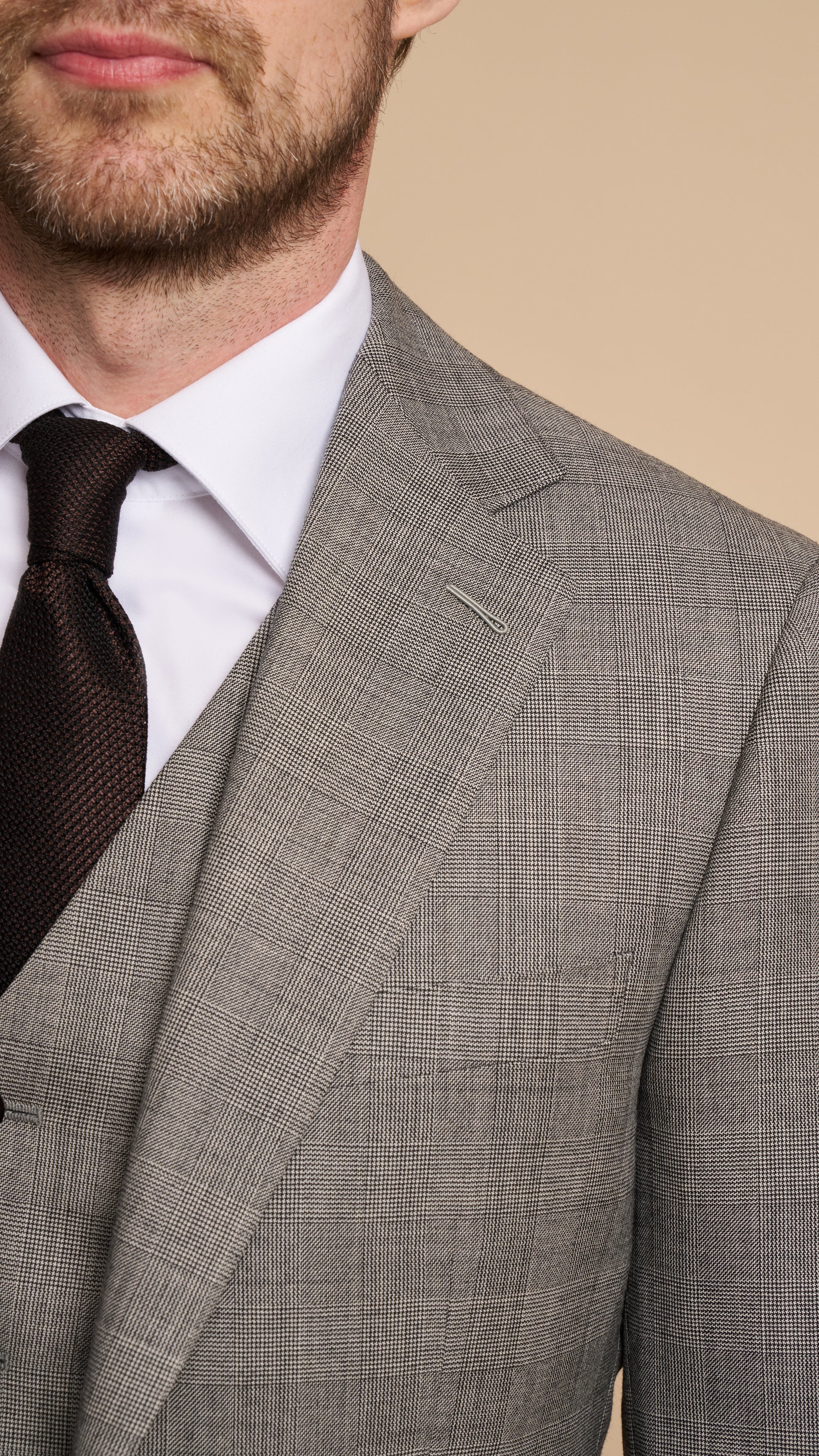 Light Grey Prince of Wales Hardy Amies Jacket