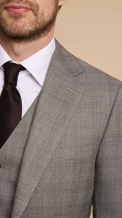 Light Grey Prince of Wales Hardy Amies Jacket