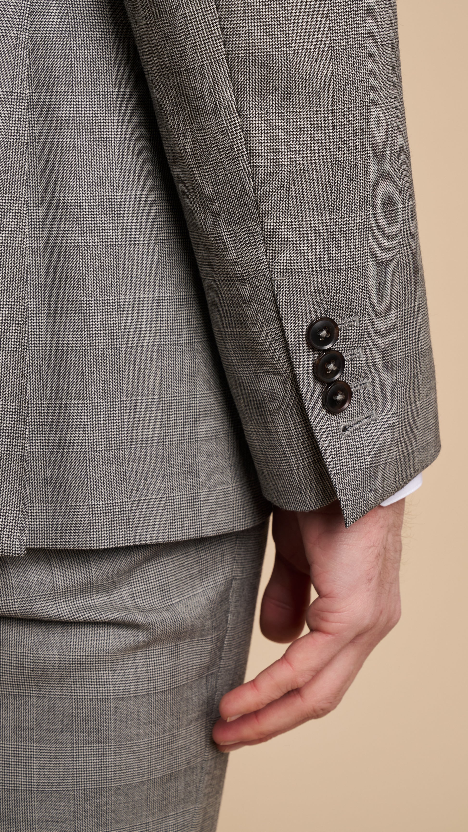 Light Grey Prince of Wales Hardy Amies Jacket