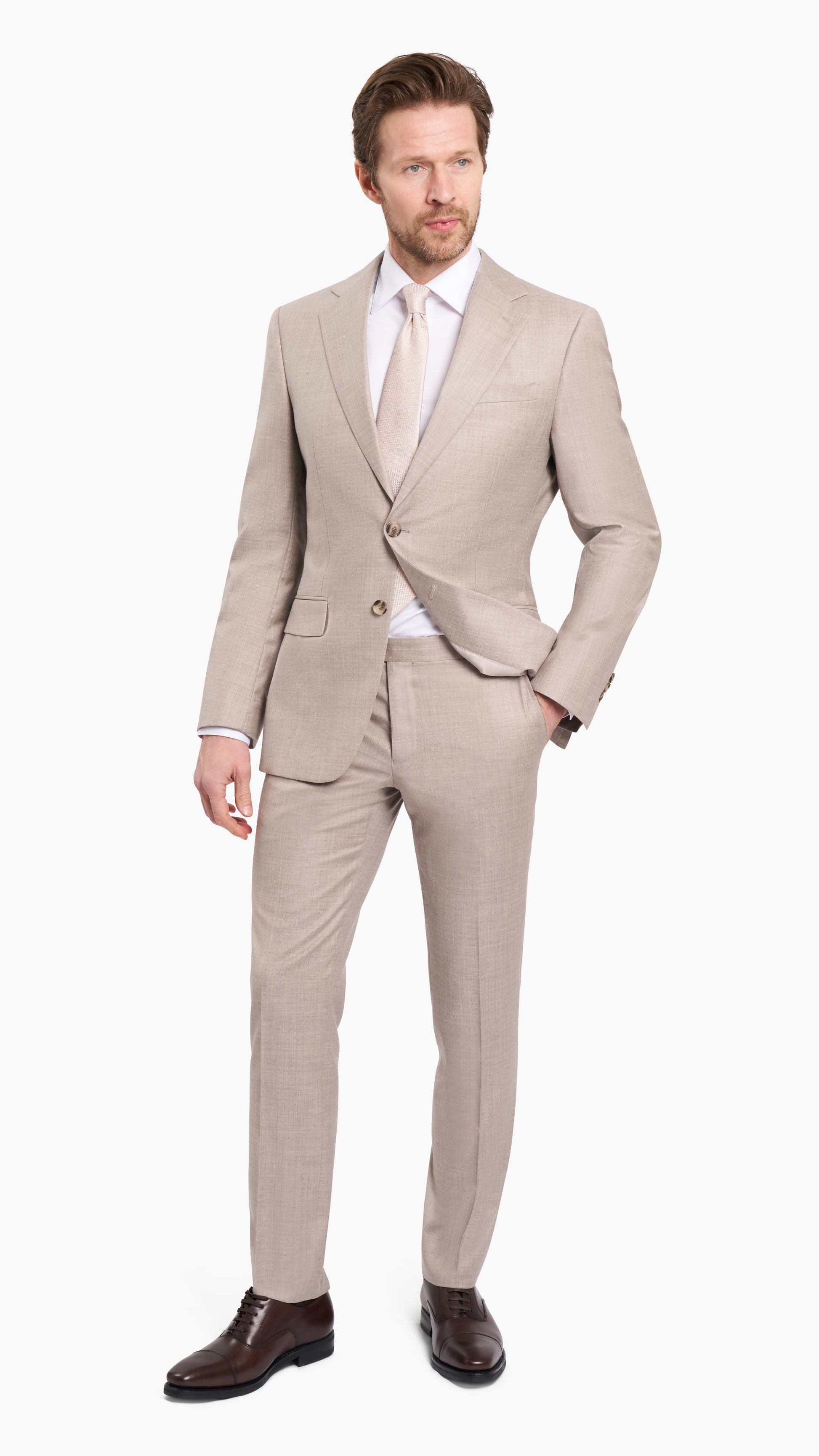Loro Piana Taupe Suit