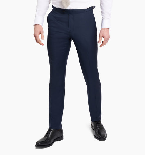Loro Piana Australis Azul Blue Suit Trouser