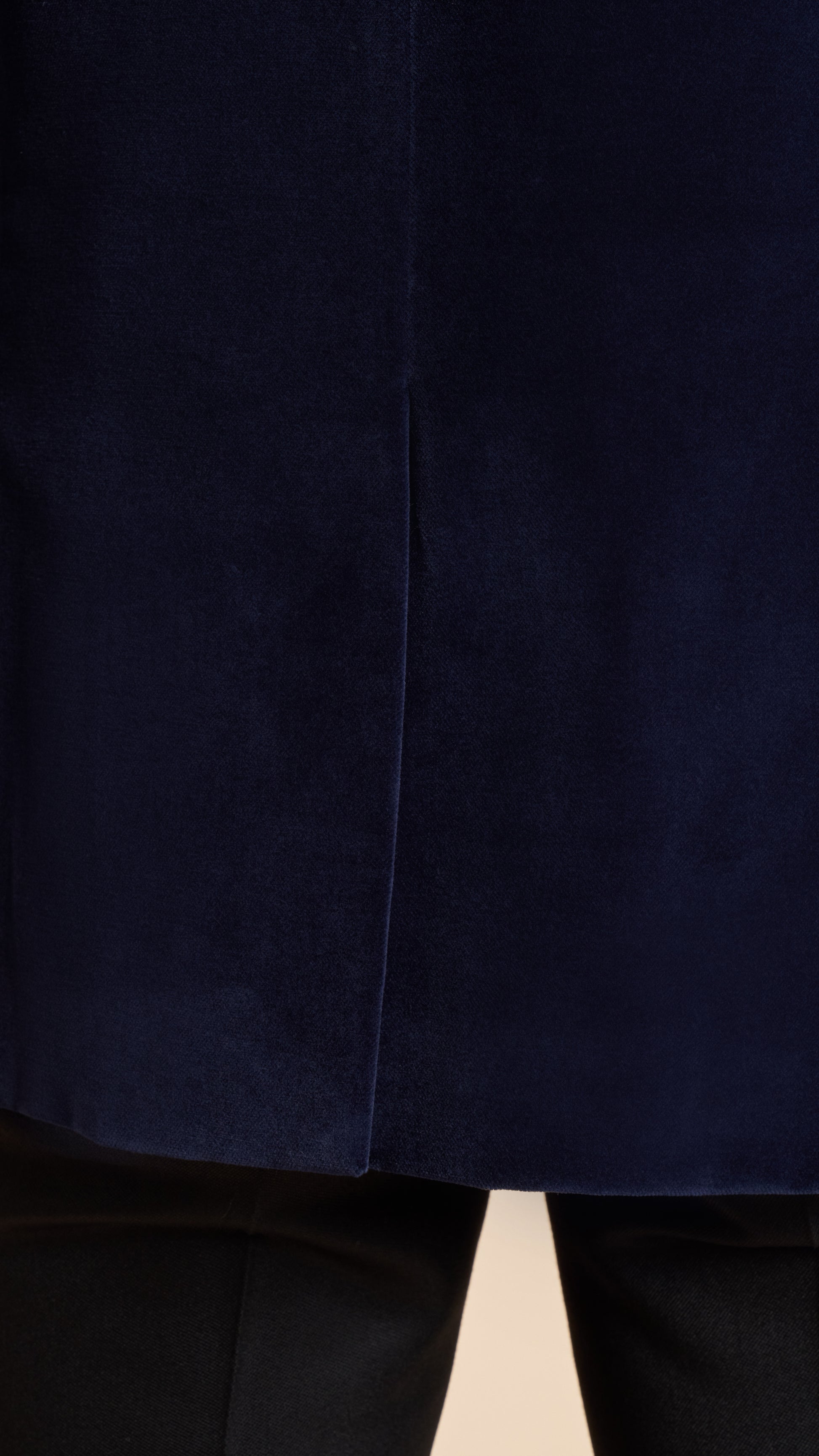 Midnight Blue Velvet Smoking Hardy Amies Jacket