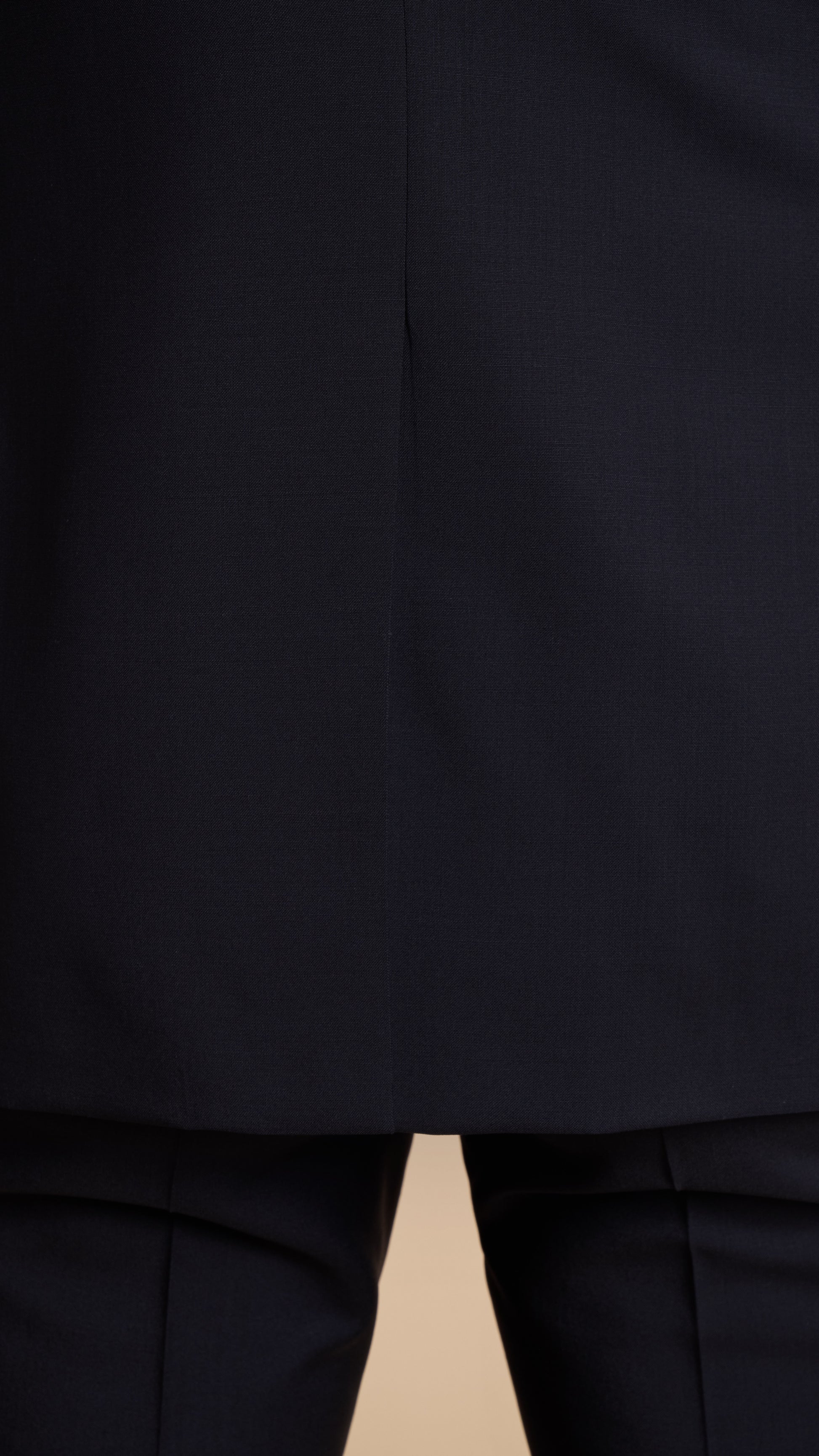 Midnight Blue Wool Mohair Hardy Amies Tuxedo