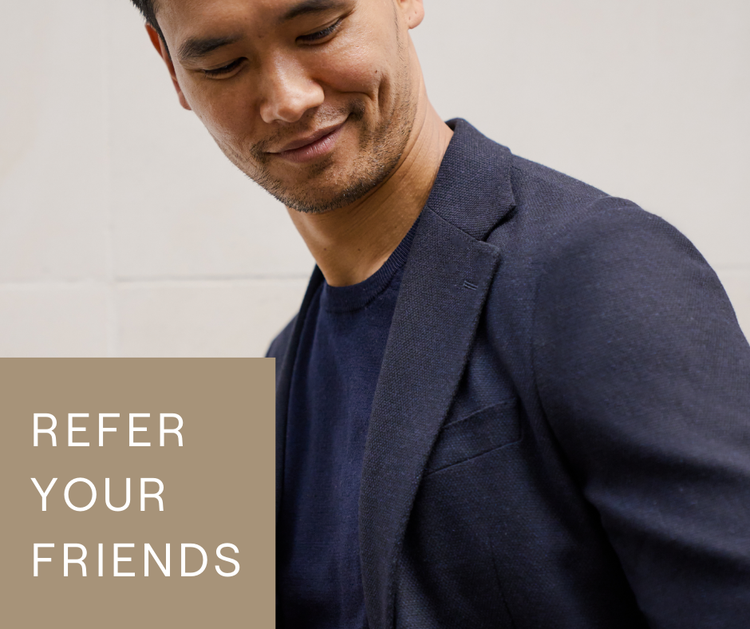 Refer Your Friends Edit Suits Co.