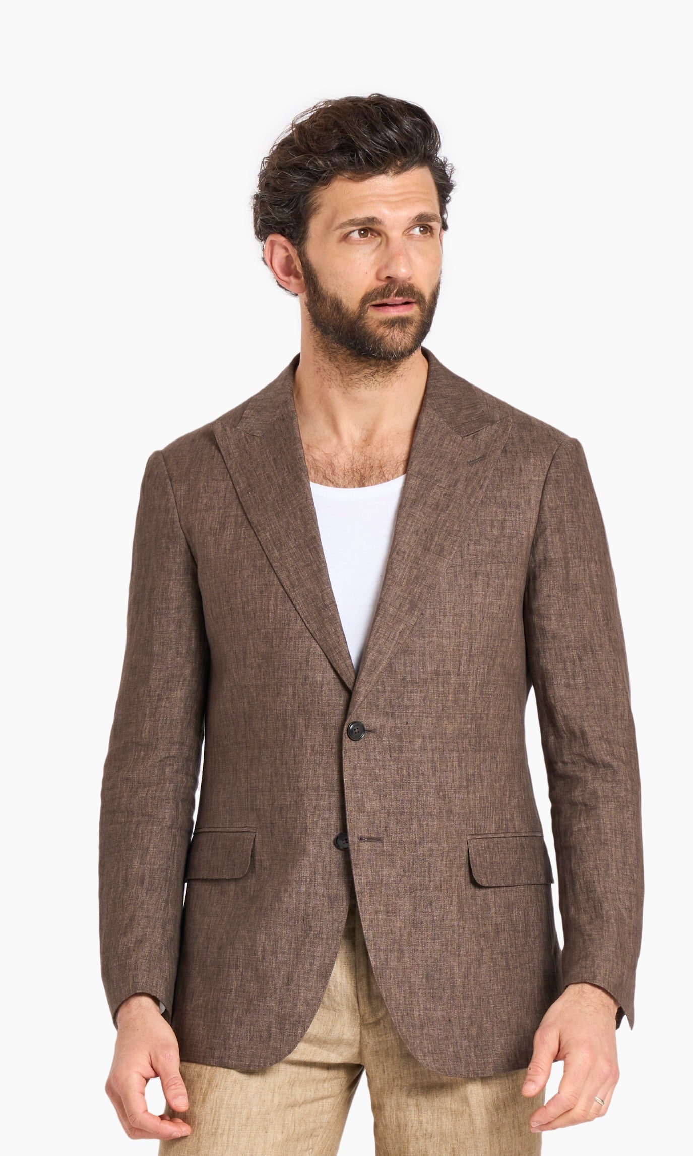 Scabal Brown Custom Jacket