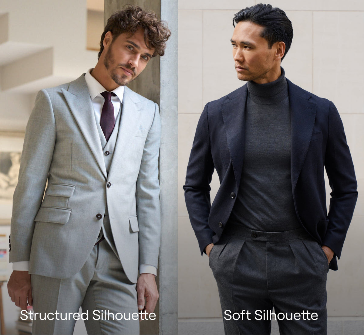 1. Go for a soft silhouette