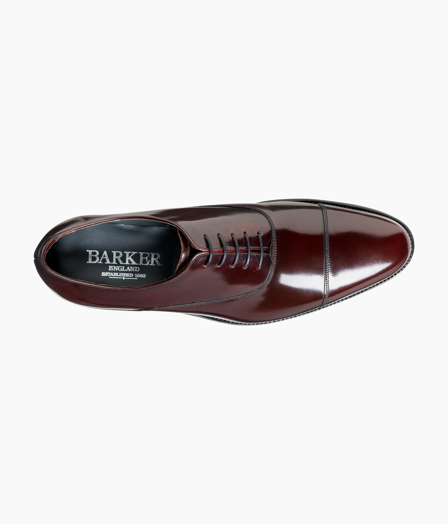 Winsford Shoe - Burgundy Hi-Shine