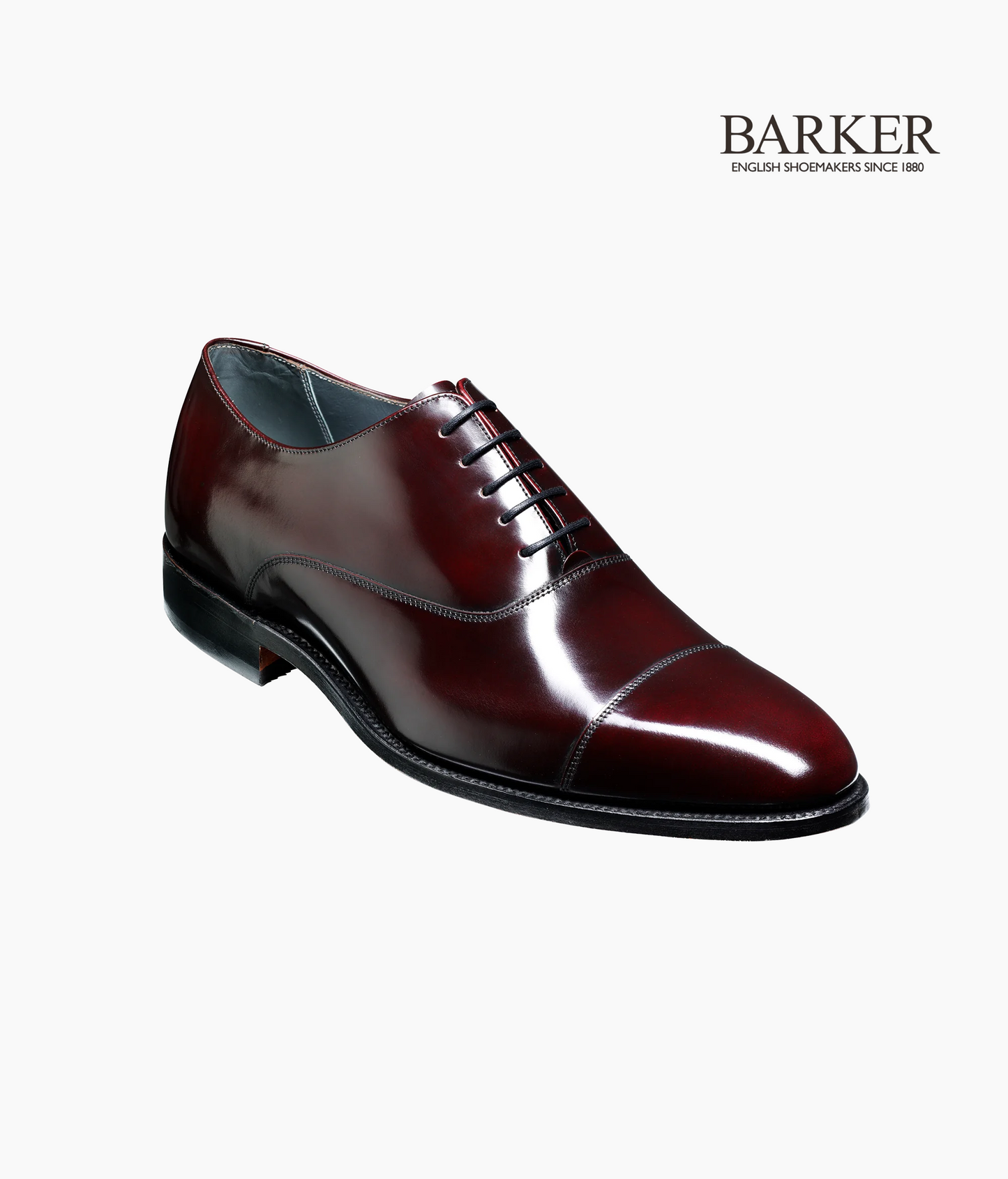 Winsford Shoe - Burgundy Hi-Shine