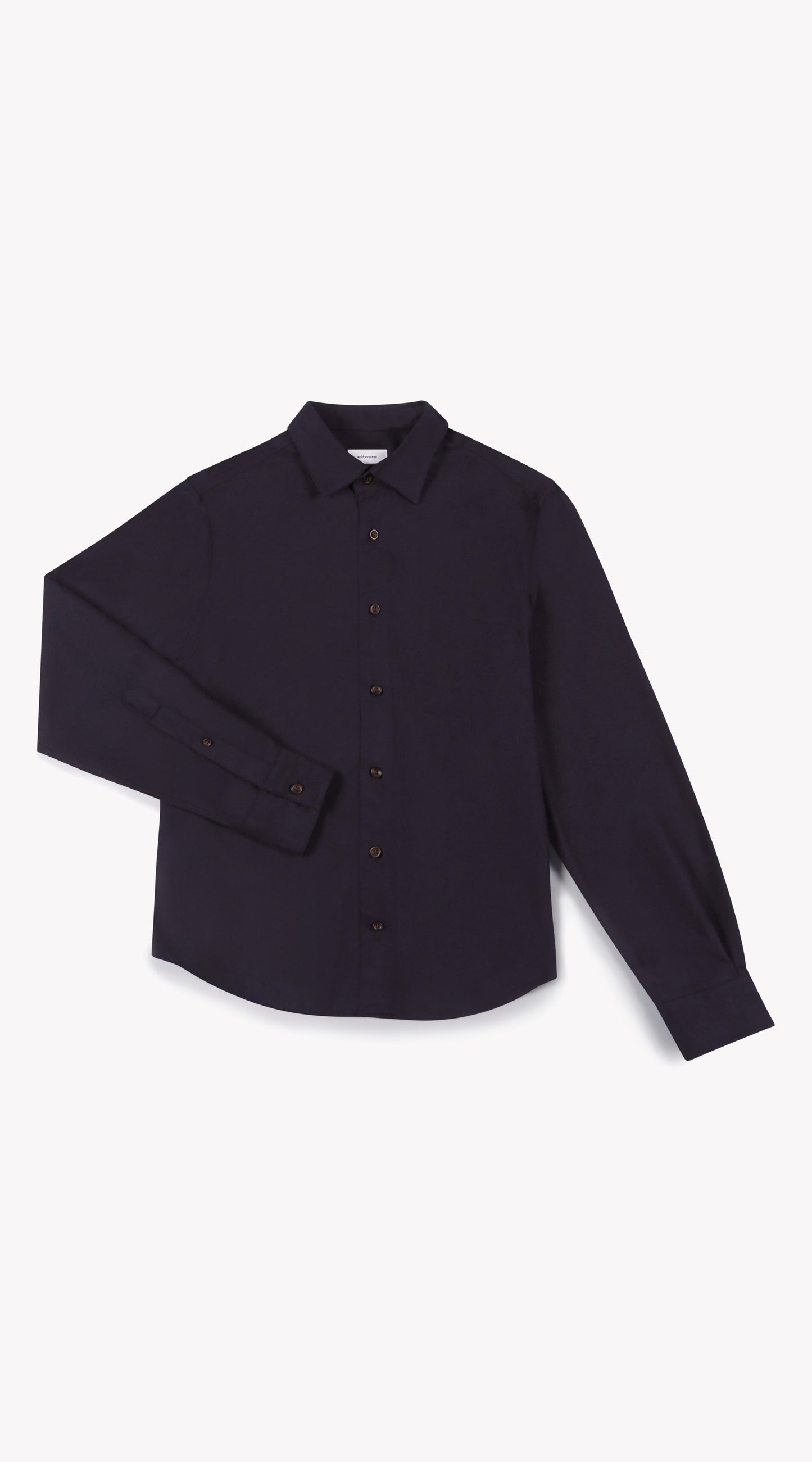 Dark Navy Flannel Shirt
