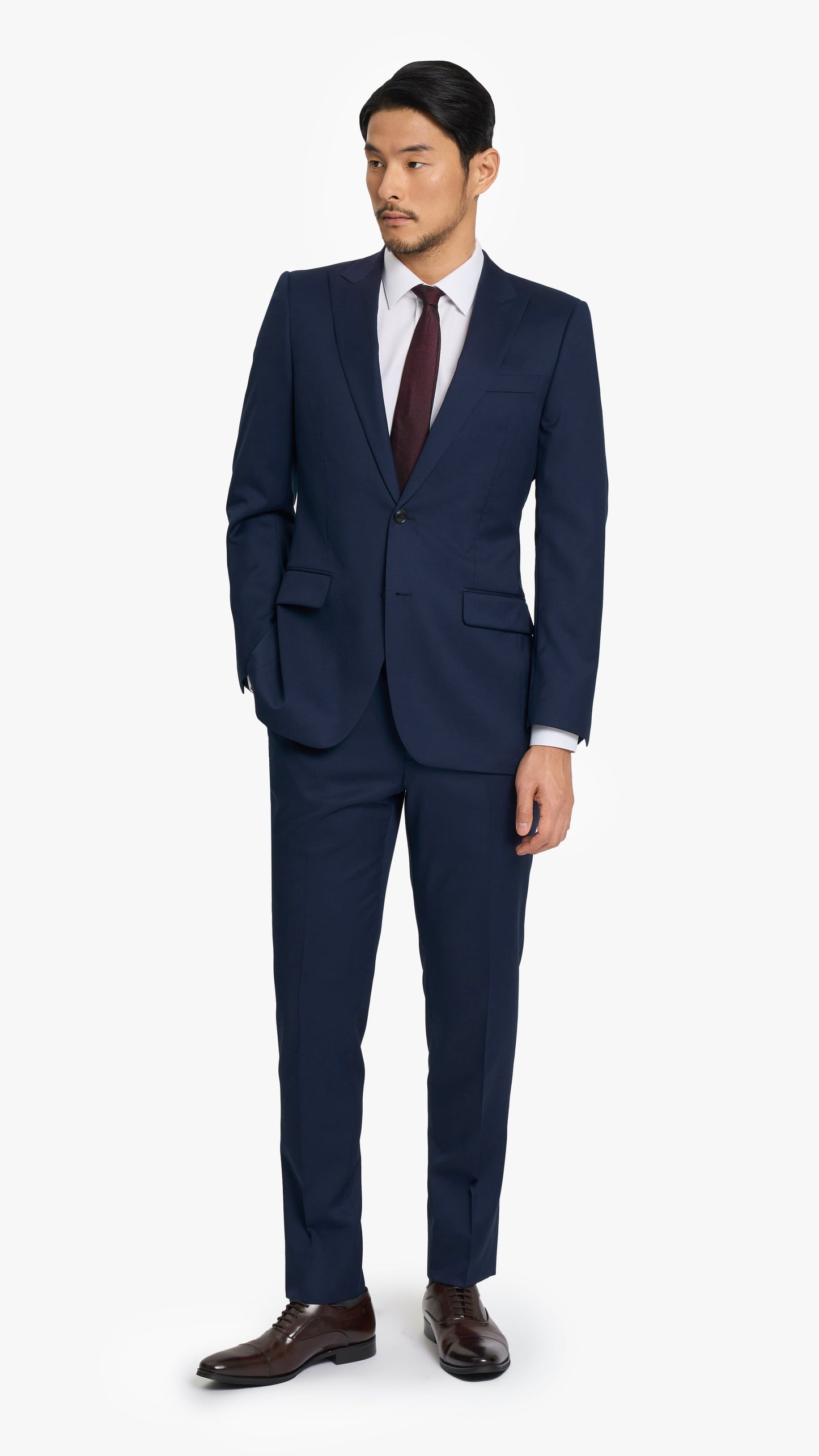 Navy Twill Custom Jacket