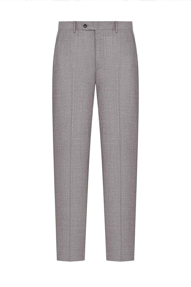 Reda Steel Grey Twill Custom Suit