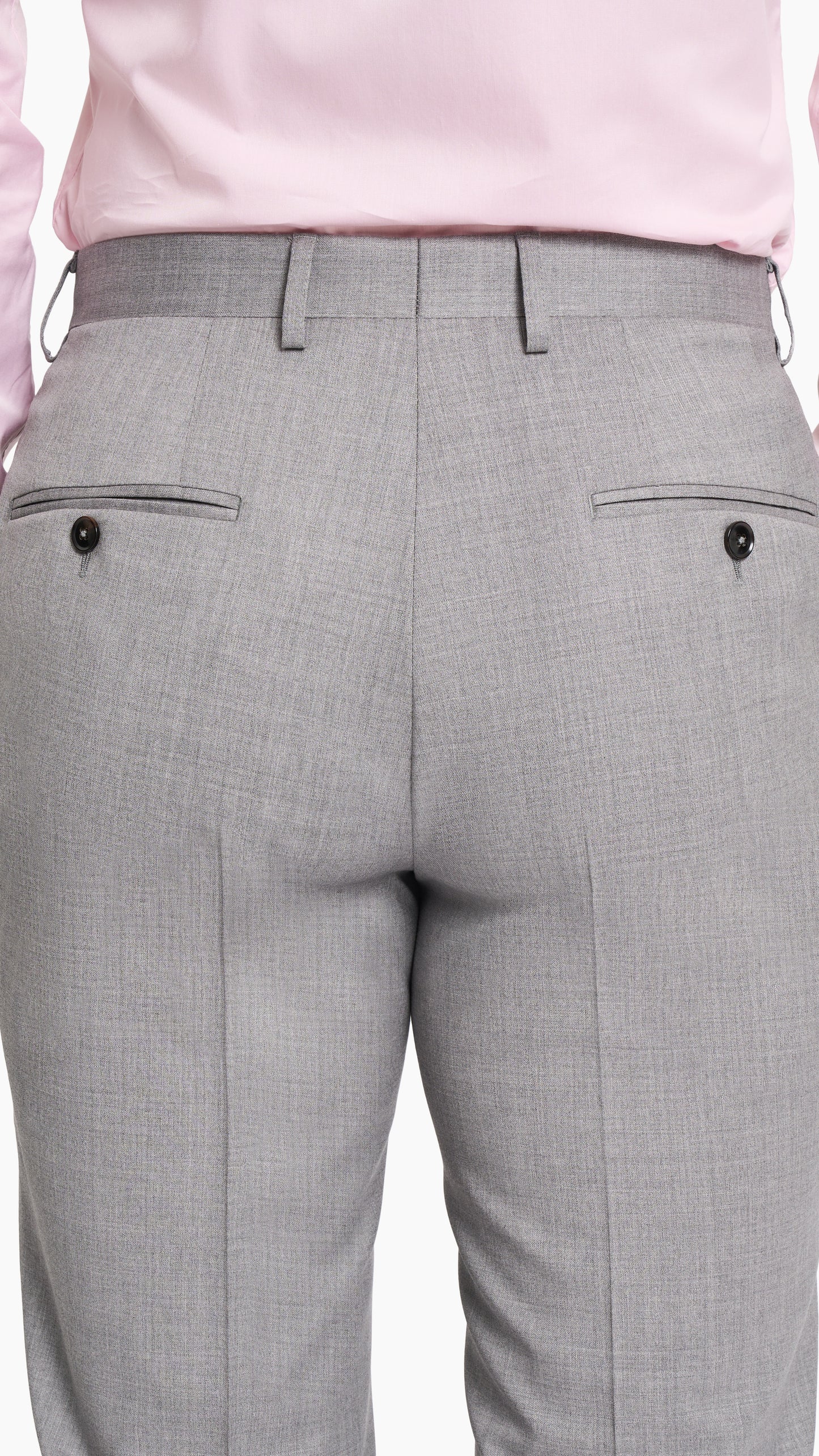 Steel Grey Twill Trouser